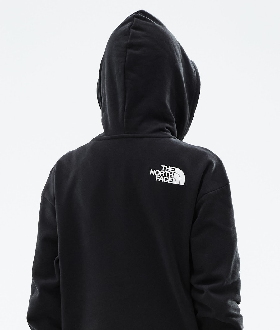 The North Face Oversized Hoodie Dames Tnf Black