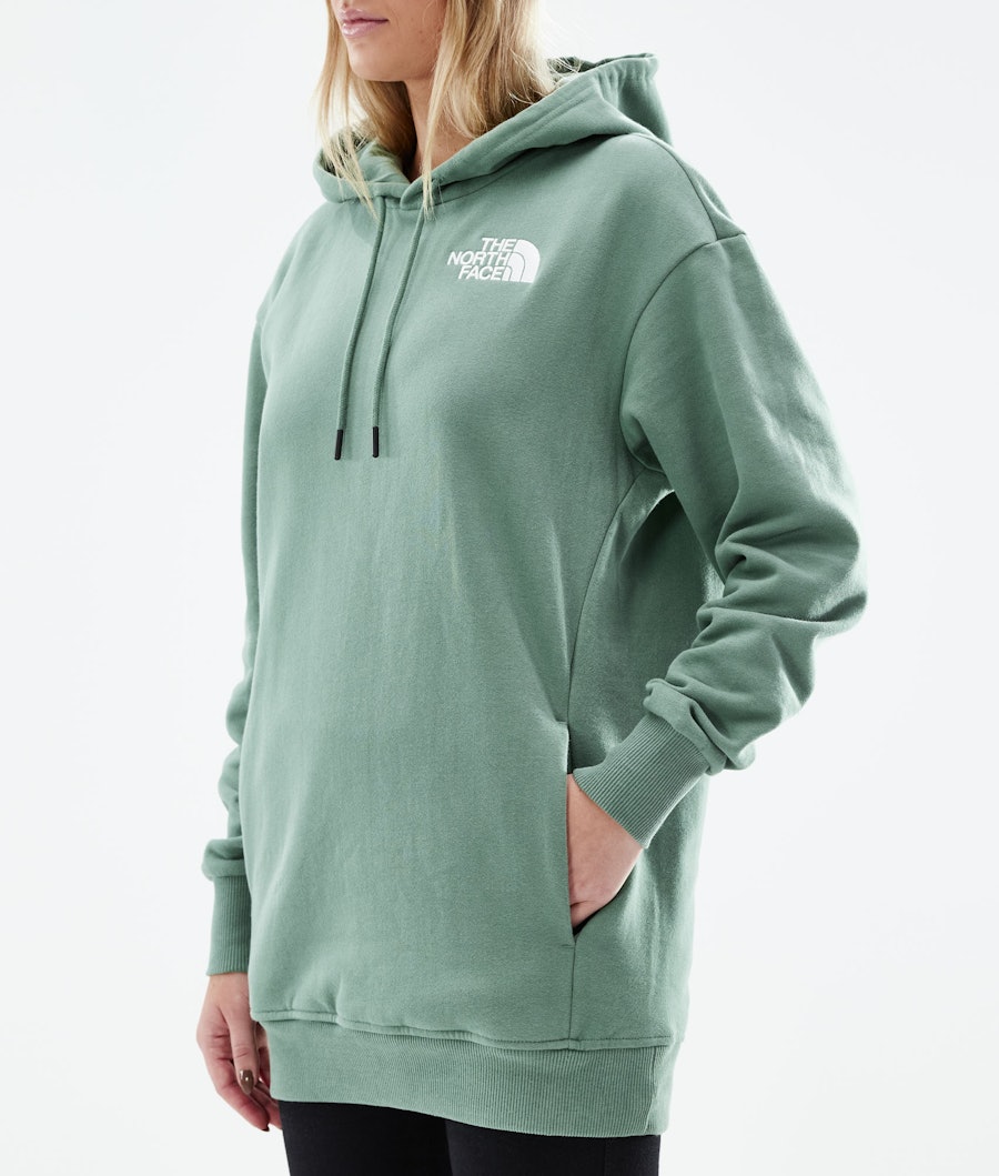 The North Face Oversized Hoodie Dames Laurel Wreath Green