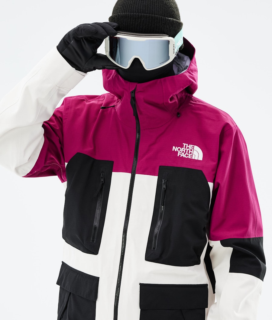 The North Face Dragline Snowboardjacka Roxbury Pink/Gardenia White/Tnf Black