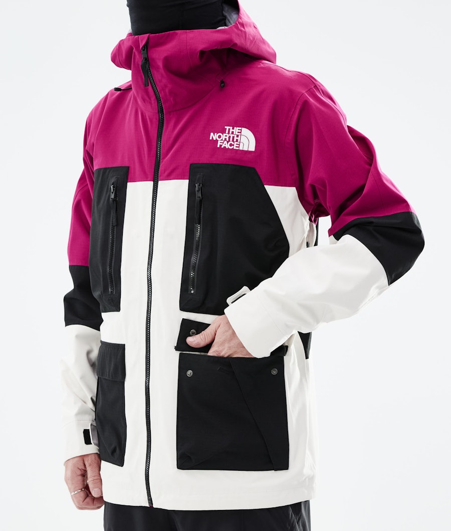 The North Face Dragline Snowboard jas Roxbury Pink/Gardenia White/Tnf Black
