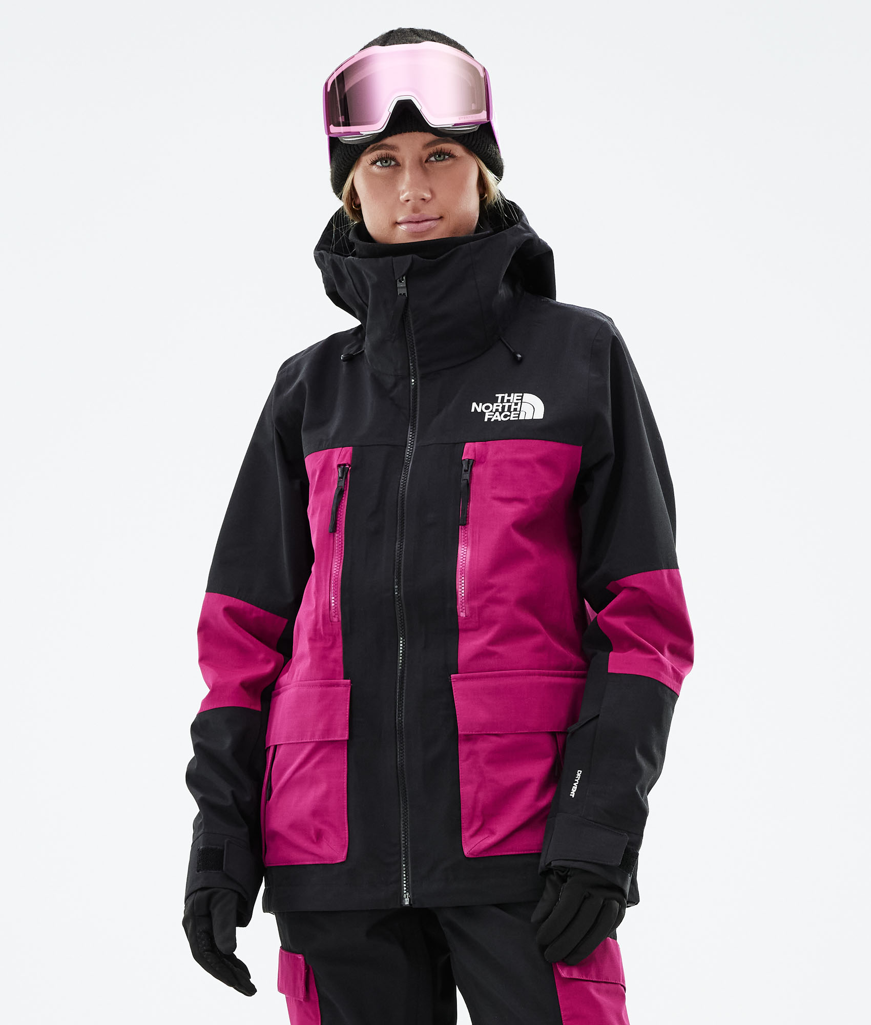 pink north face
