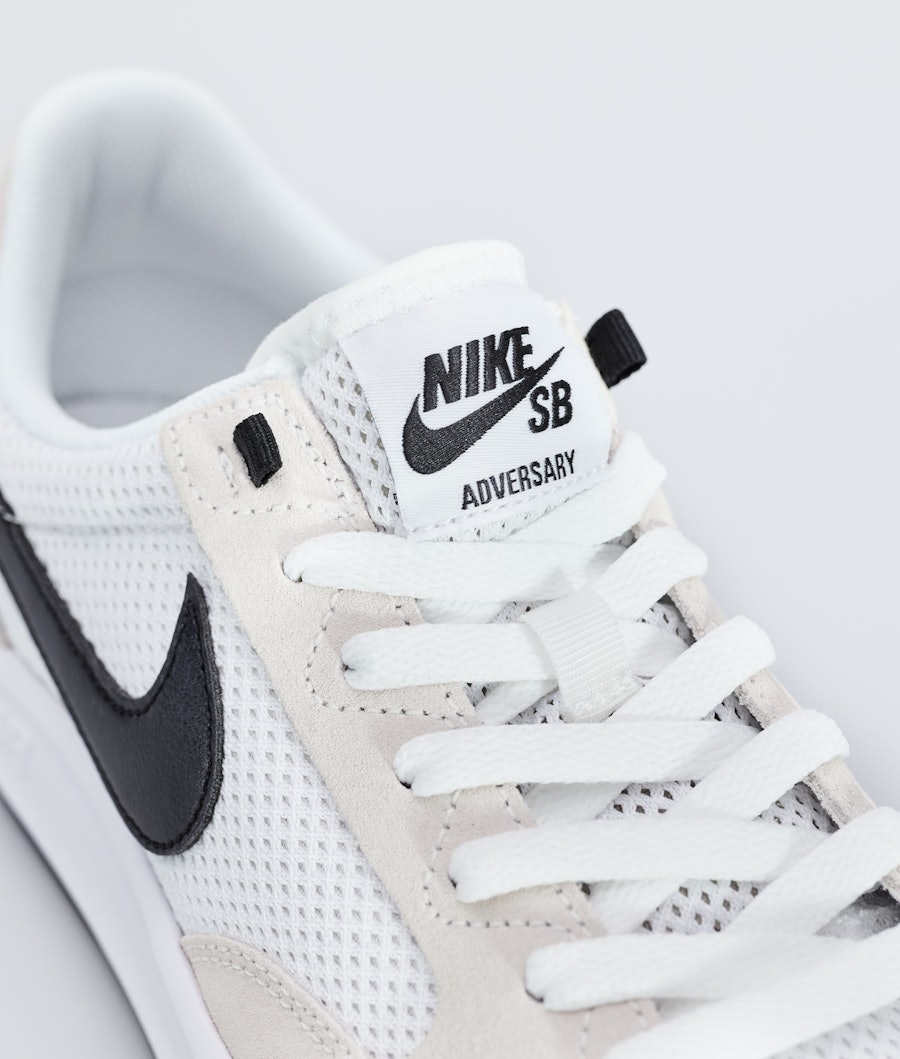 Nike Adversary Sko White/Black-White