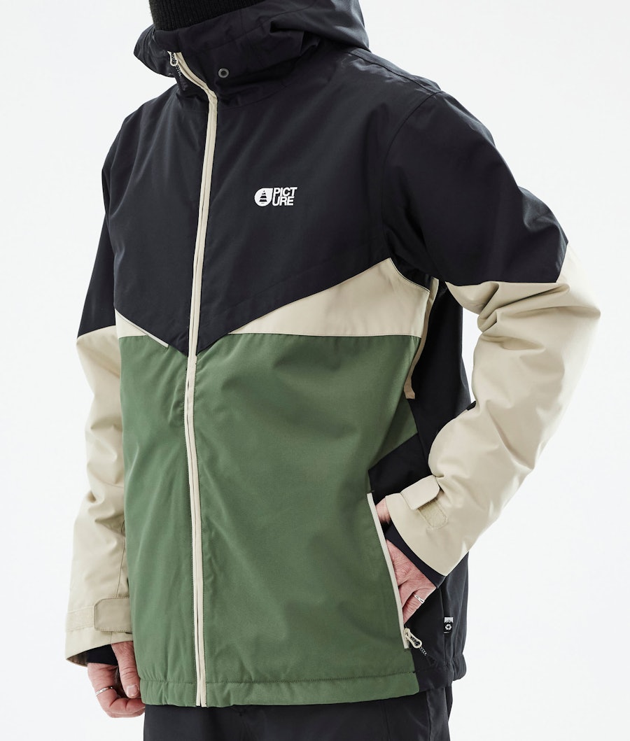 Picture Styler Ski Jacket Black/Lychen Green