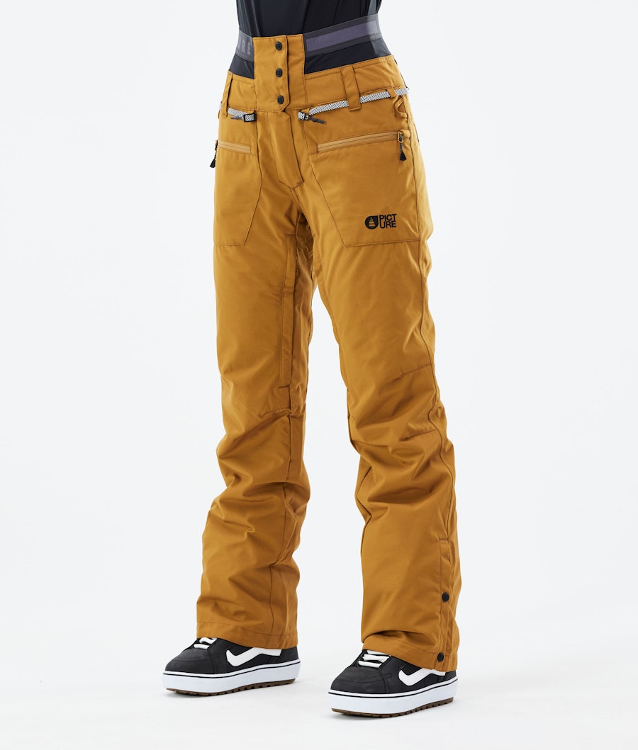 Picture Treva Women's Snowboard Pants Dark Golden