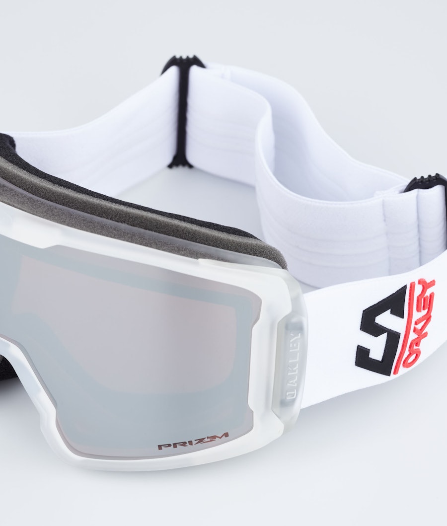 Oakley Line Miner L Masque de ski Scotty James White With Prizm Snow Black Lens