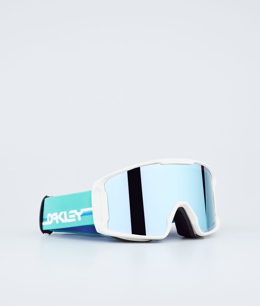 Oakley Line Miner M Skidglasögon Celeste B1b Racing With Prizm Snow Sapphire Lens