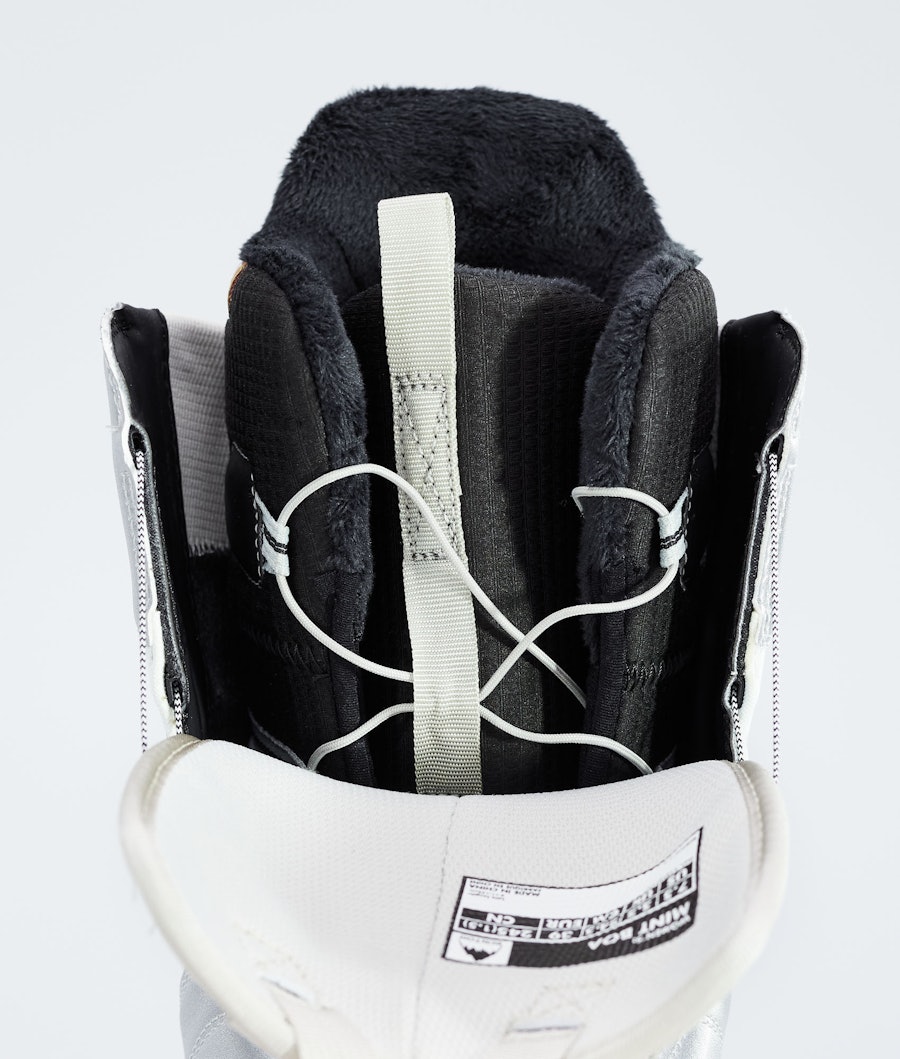 Burton Mint Boa Snowboard Boots Dame Stout White/Glitter