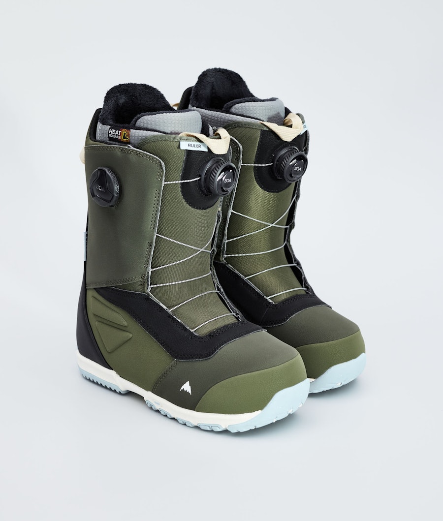 Burton Ruler Boa Snowboard Boots Green/Black