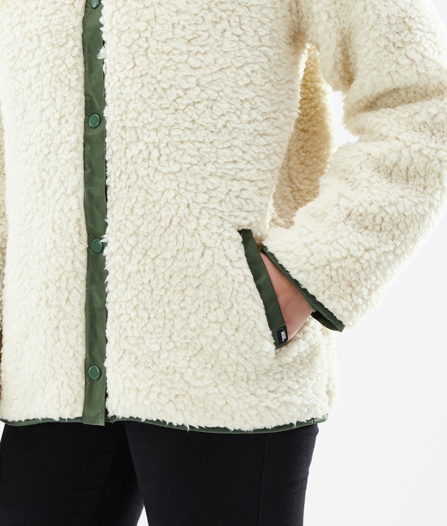 Vans Dreaming Sherpa Women's Fleece Sweater Bone White