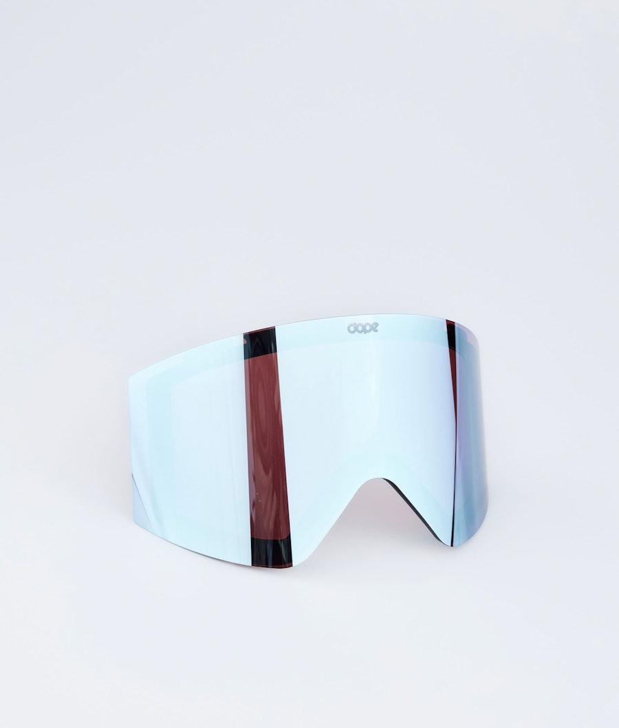 Dope Sight Goggle Lens Ecran de remplacement pour masque de ski Blue Mirror