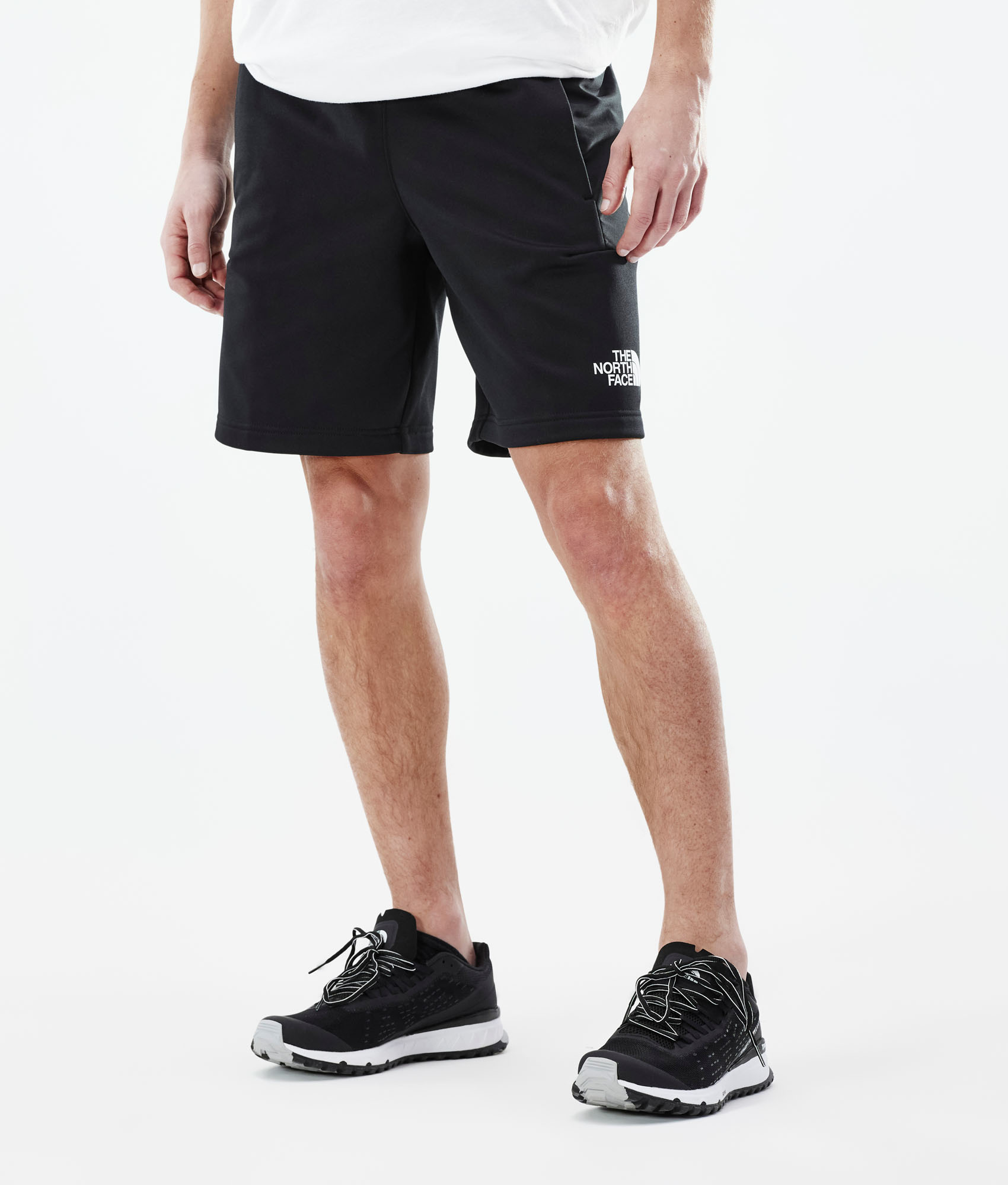 north face shorts mens black