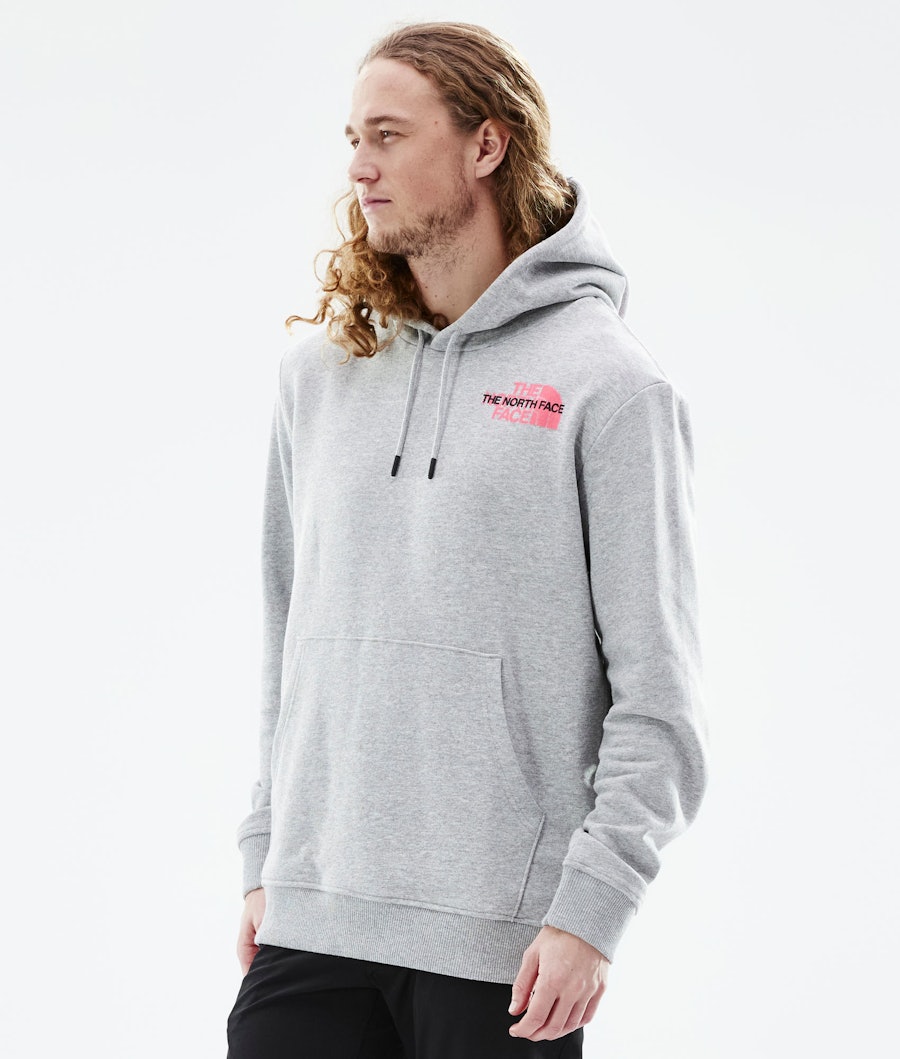 The North Face Graphic Light Hoodie Tnf Light Grey Heather