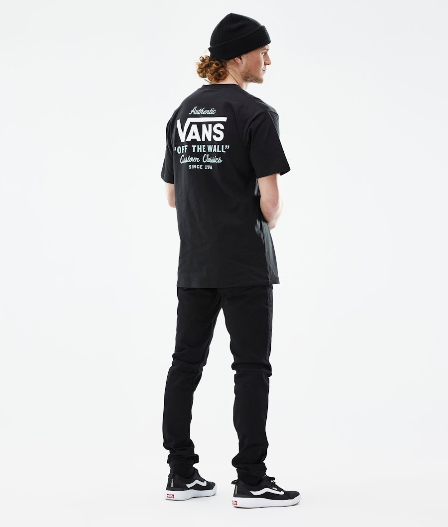 Vans Holder St Classic T-shirt Black/Aquatic/White