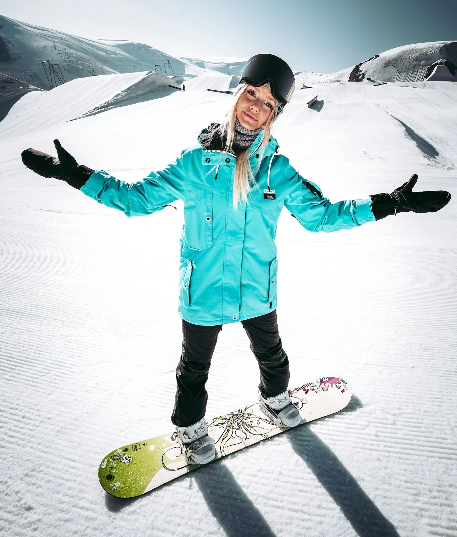 Adept W 2018 Snowboard Jacket Women Azure, Image 2 of 10
