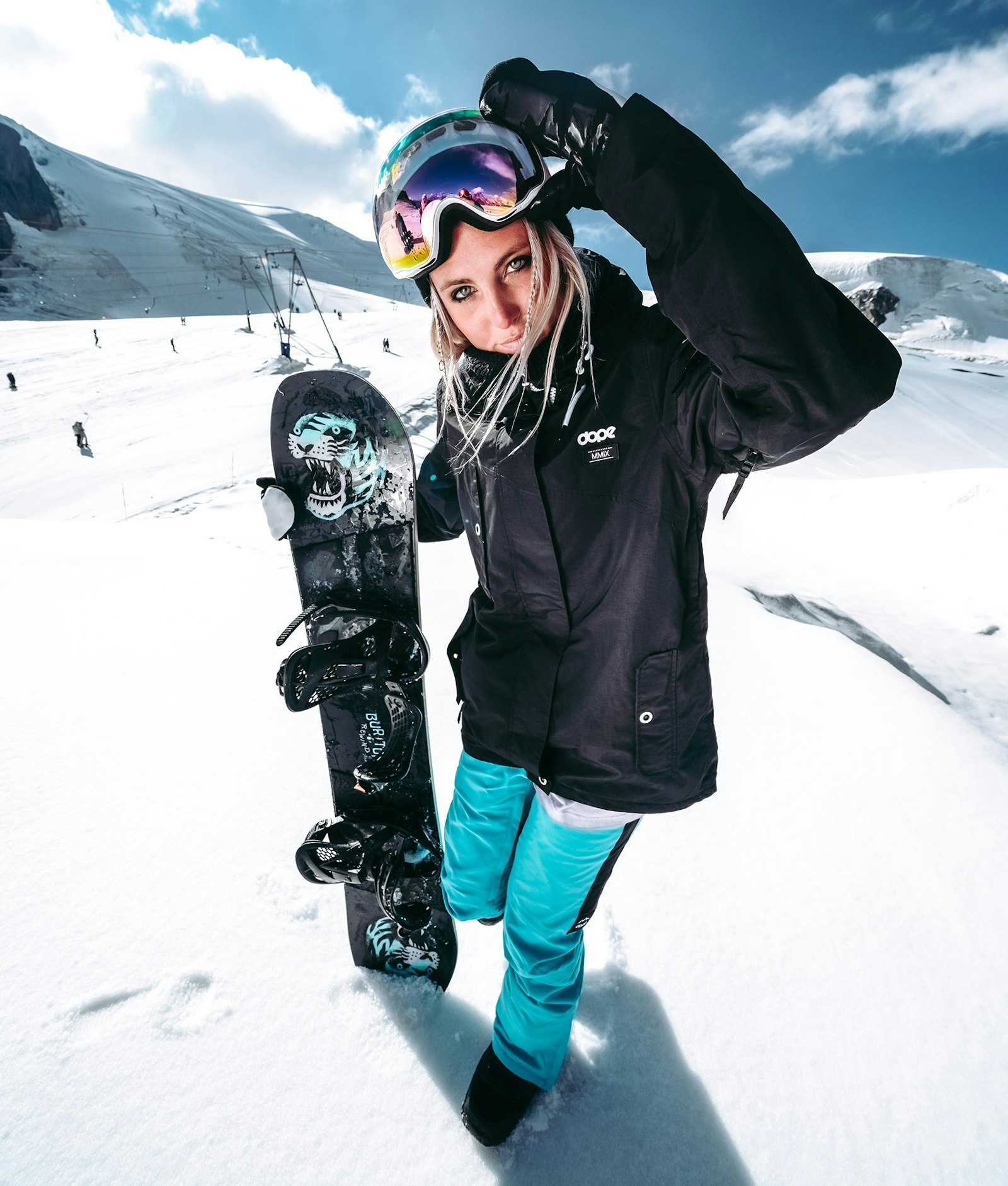 Dope Adept W 2018 Veste Snowboard Femme Black - Noir