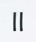 2pc Rips Tape Zip Puller Replacement Parts Black/Black Tip, Image 1 of 3