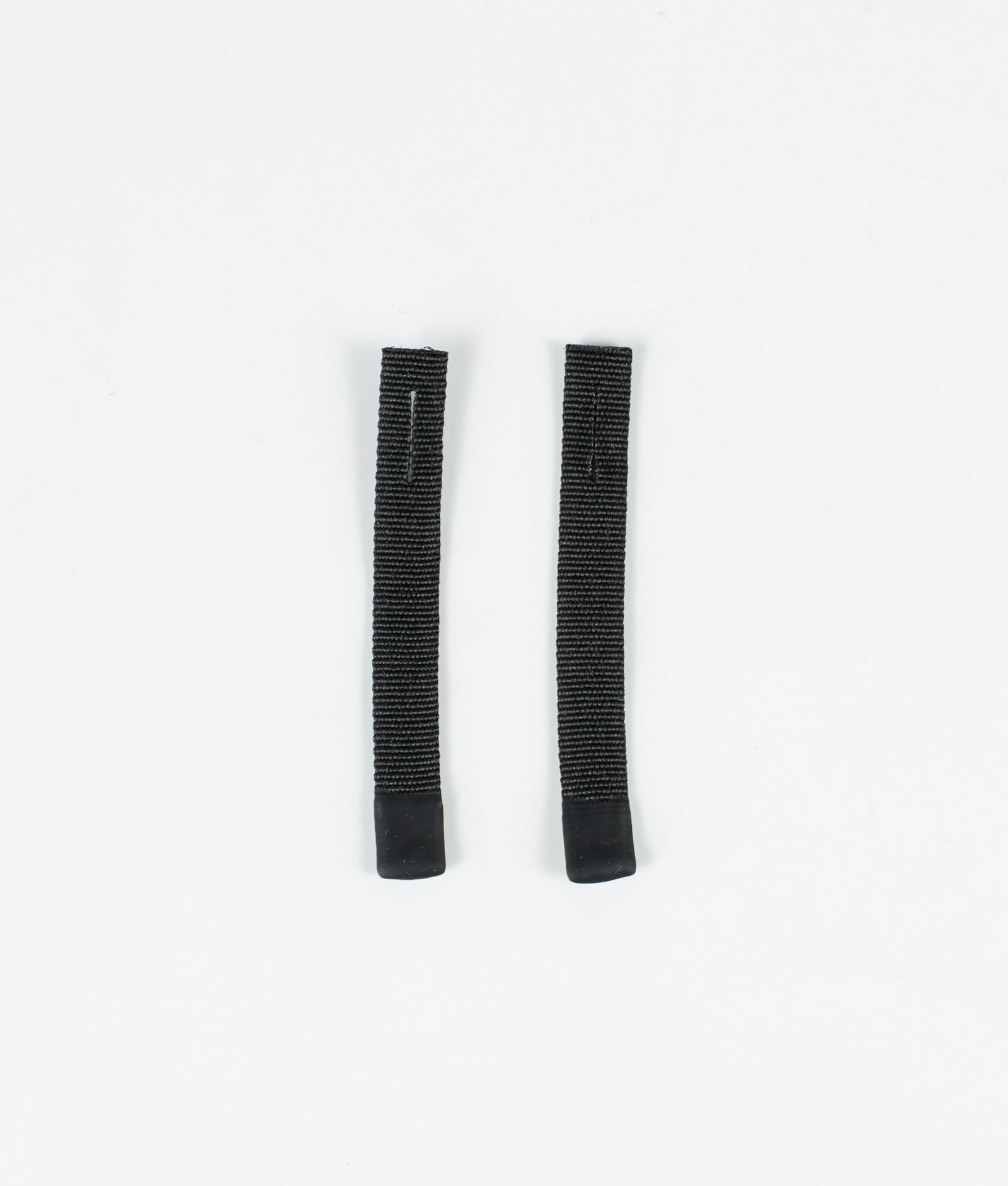 2pc Rips Tape Zip Puller Ersatzteile Black/Black Tip, Bild 1 von 3