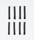 8pc Rips Tape Zip Puller Vervangingsonderdeel Black/Black Tip, Afbeelding 1 van 3