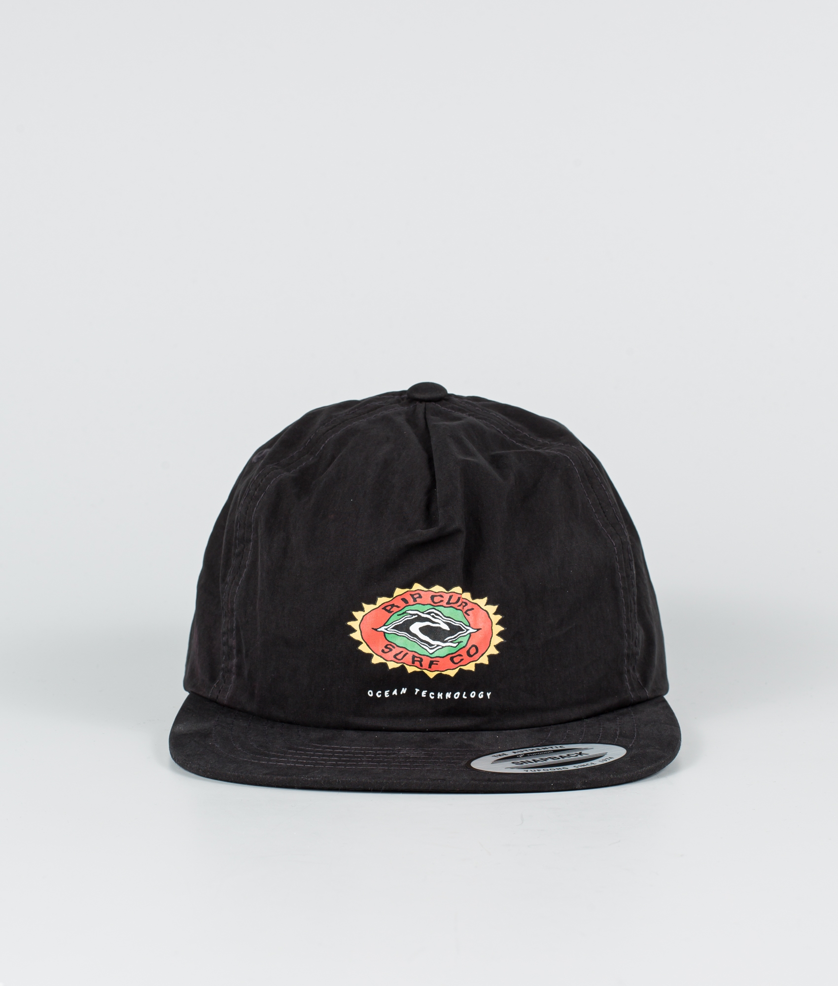 Rip Curl Fade Out Sun Snapback Cappello Washed Black | Ridestore.com