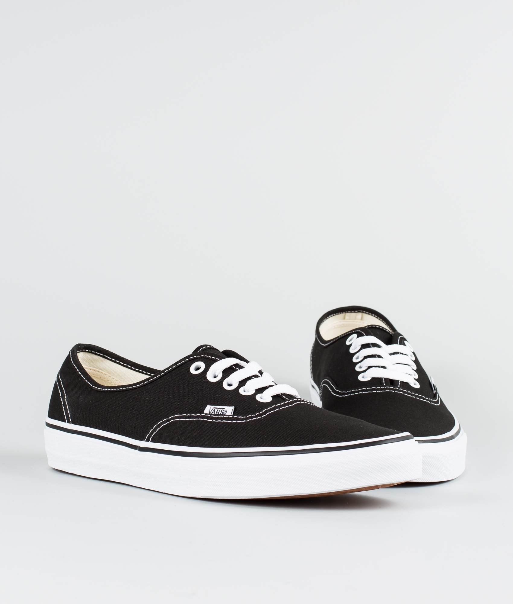 vans authentic shoes black and white