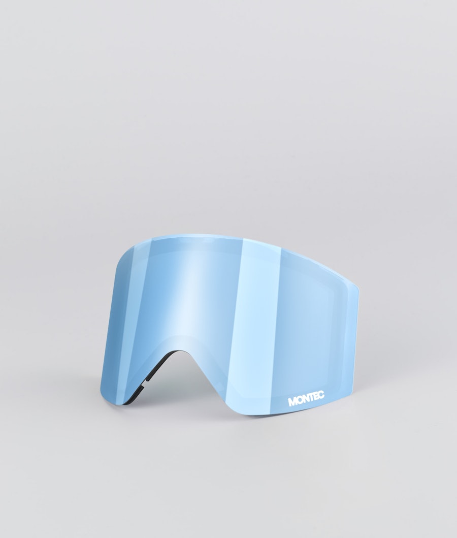 Montec Scope 2020 Goggle Lens Medium Ecran de remplacement pour masque de ski Moon Blue