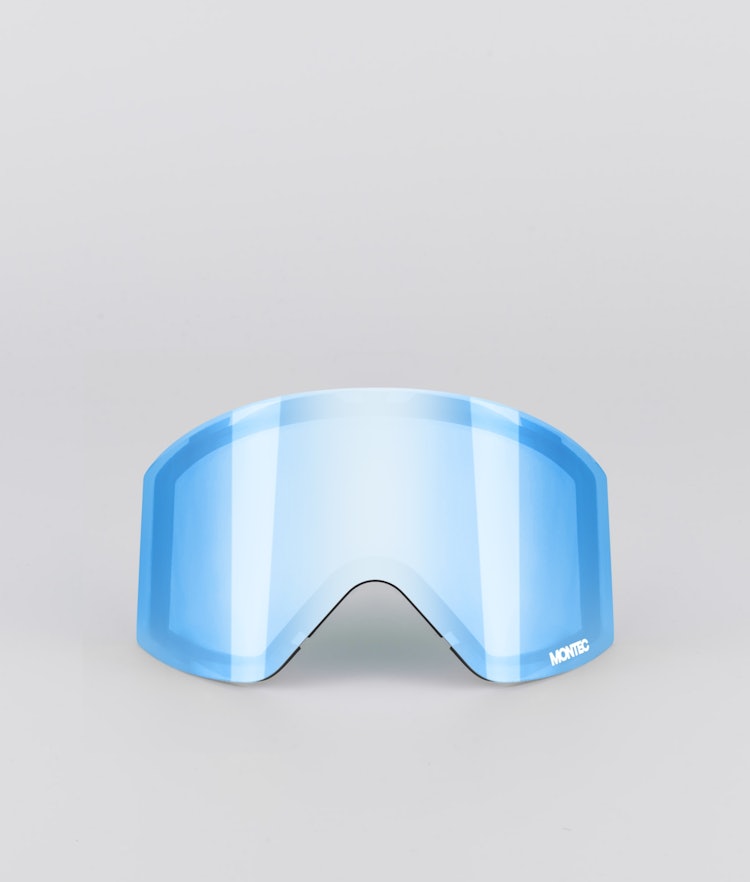 Montec Scope 2020 Goggle Lens Medium Ecran de remplacement pour masque de ski Moon Blue