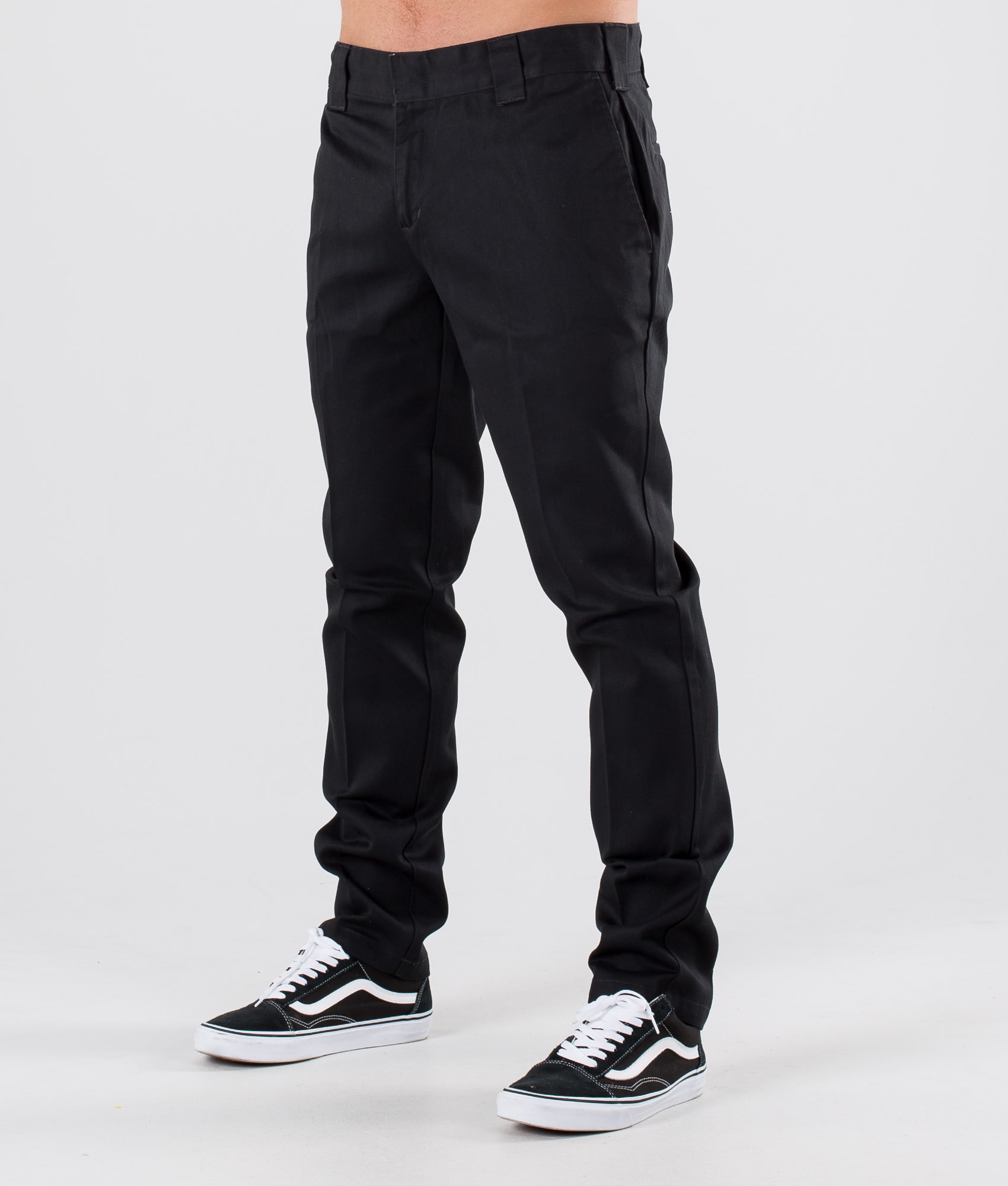 dickies 872 slim fit work pant black