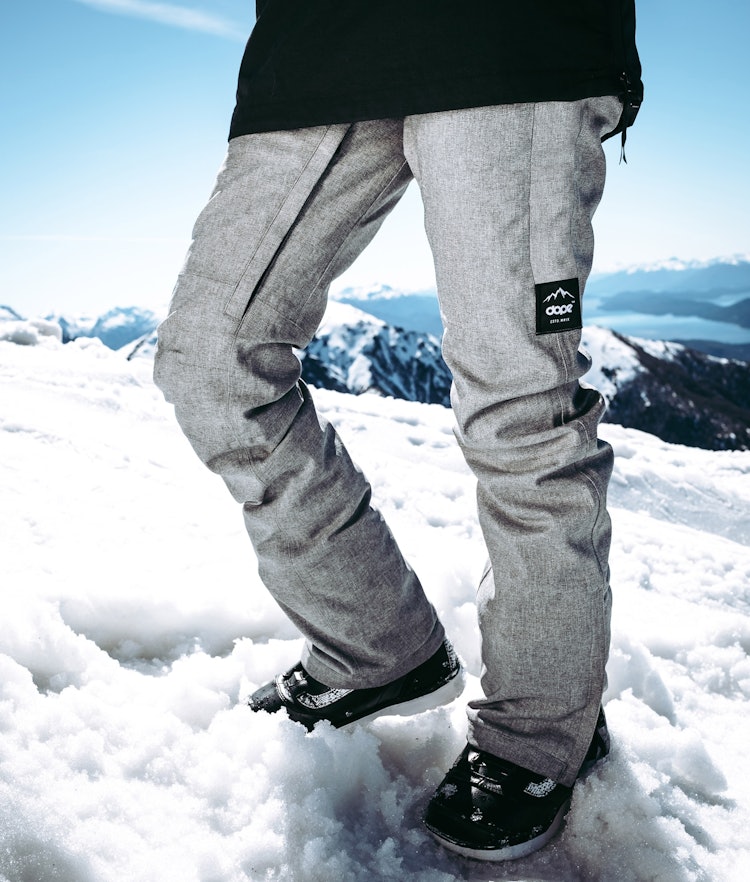 Dope Con W 2018 Spodnie Snowboardowe Kobiety Grey Melange