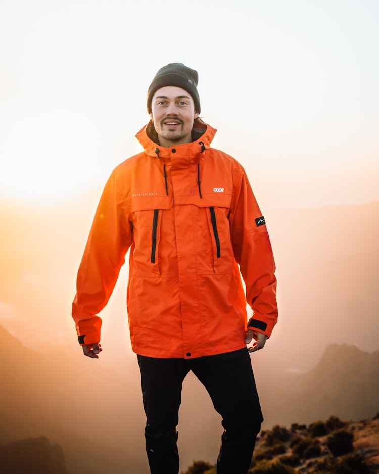 Trekker 2020 Outdoor Jacket Men Orange, Image 2 of 11