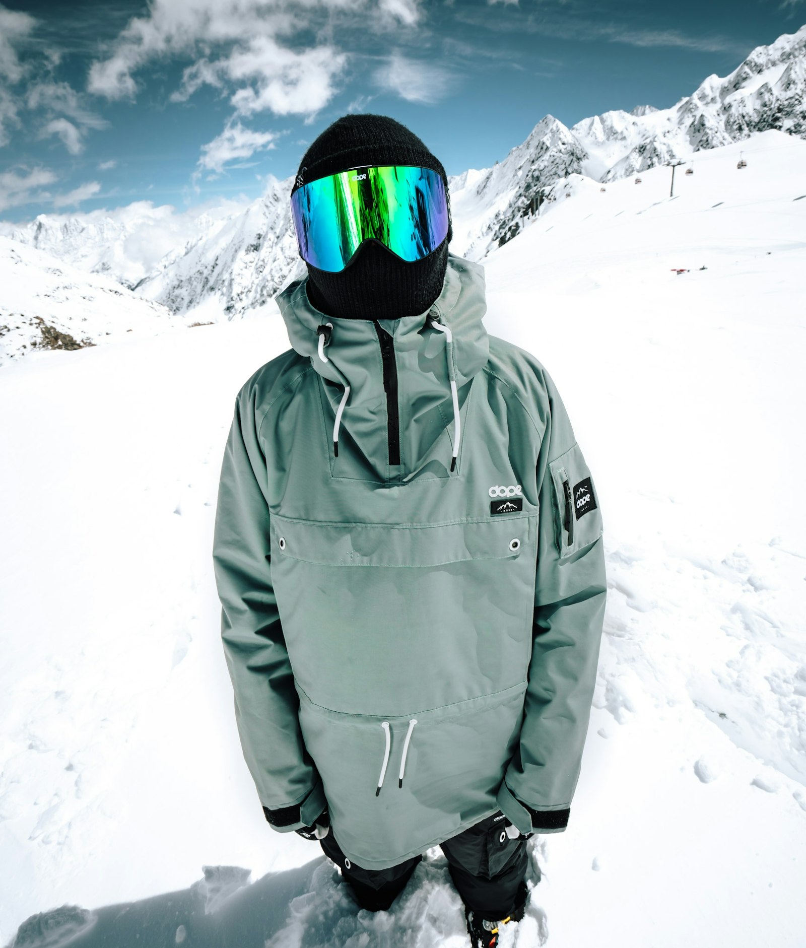 Annok 2019 Veste Snowboard Homme Faded Green