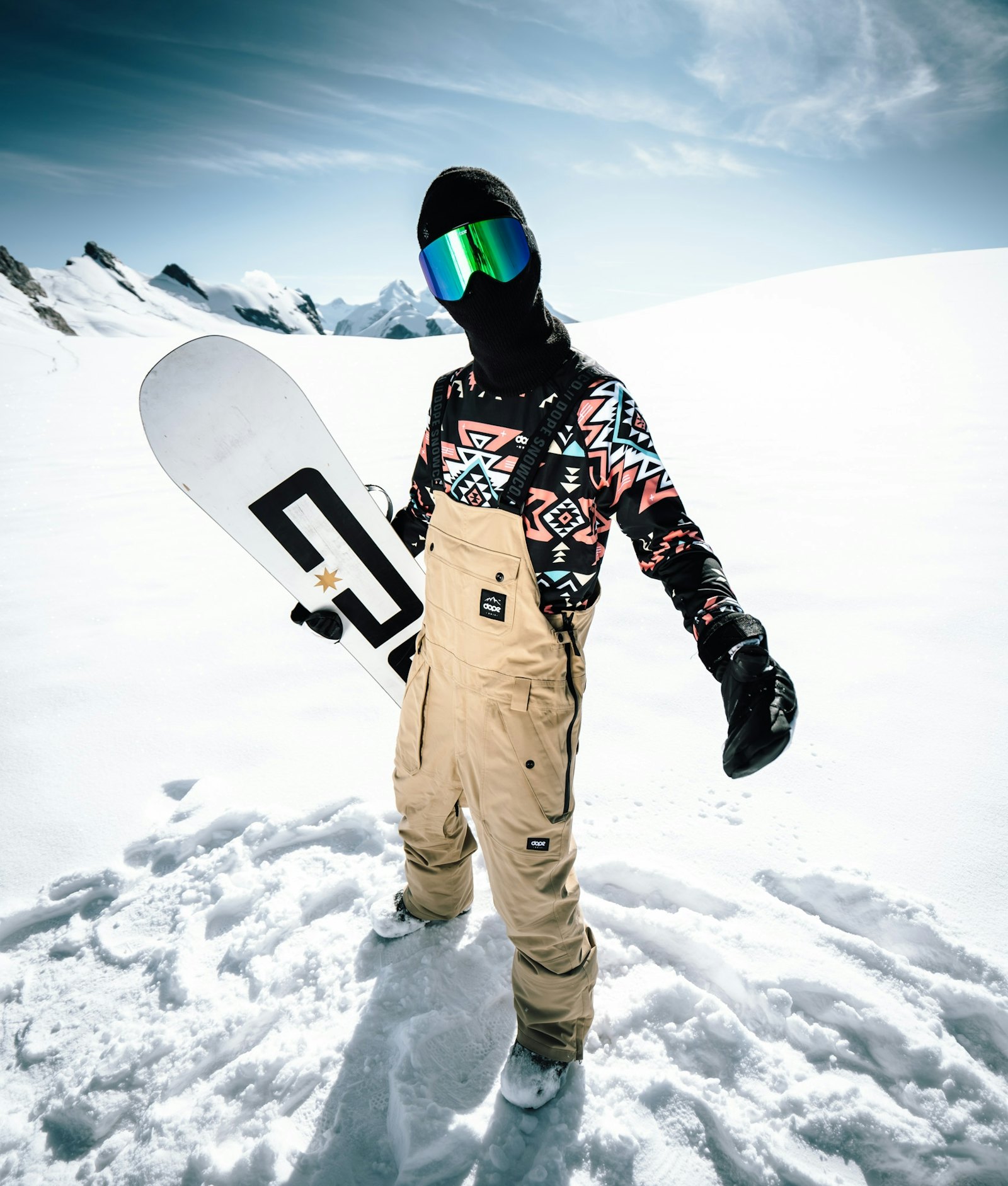 Dope Notorious B.I.B Men's Snowboard Pants Khaki