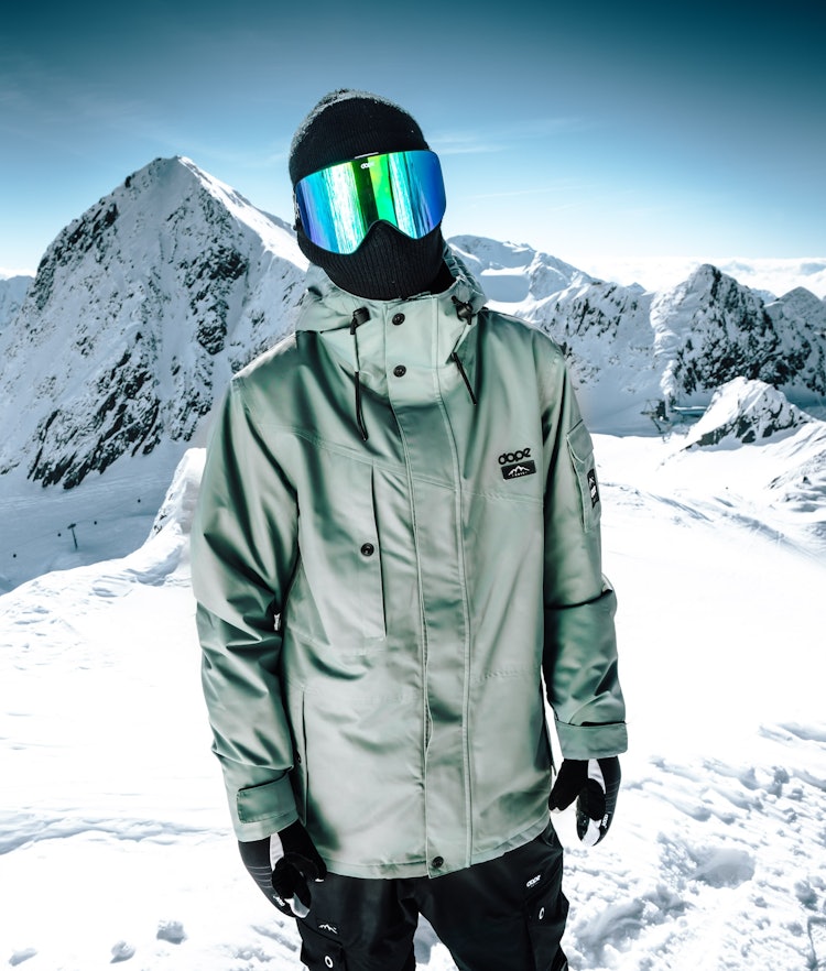 Adept 2019 Veste Snowboard Homme Faded Green, Image 2 sur 12
