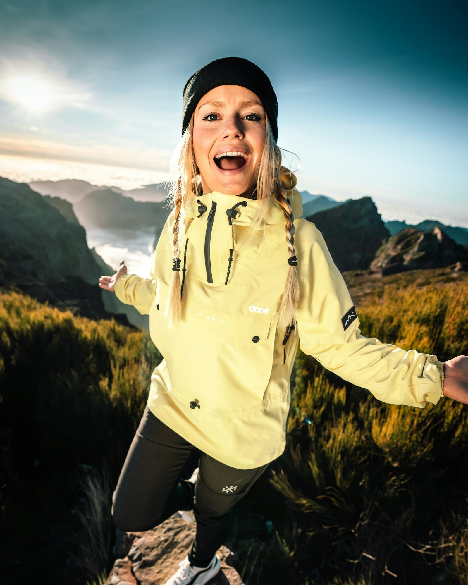 Dope Hiker W 2020 Outdoorjacke Damen Yellow, Bild 2 von 10