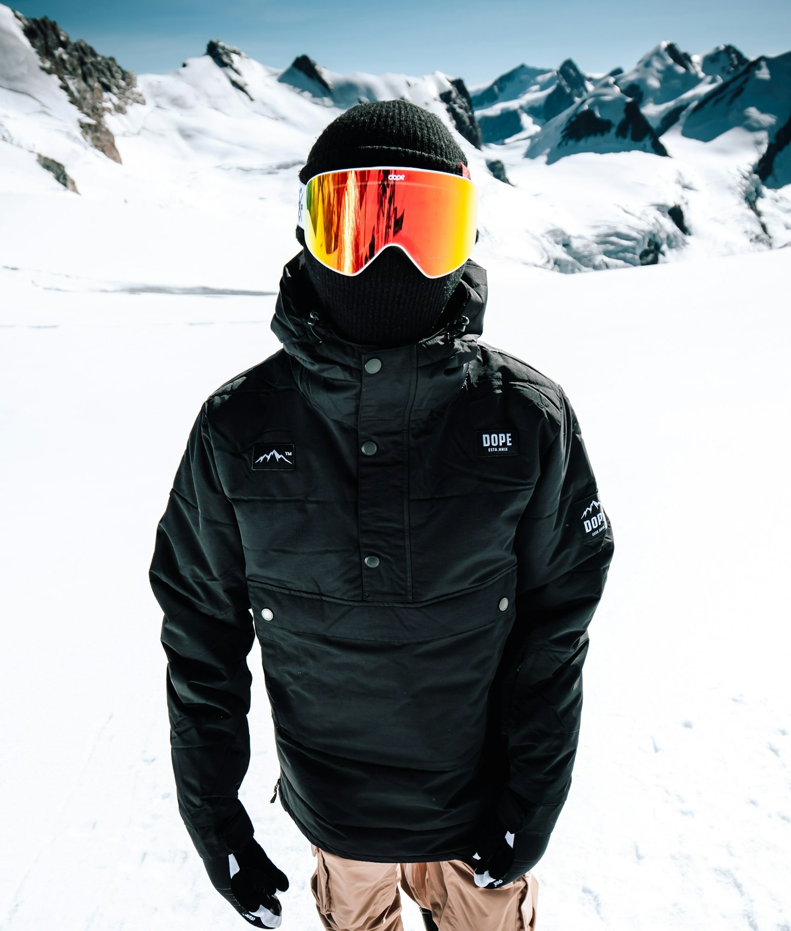 Dope Puffer 2019 Bunda na Snowboard Pánské Black