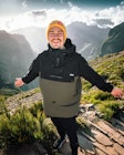 Dope Hiker 2020 Outdoorová Bunda Pánské Black/Green