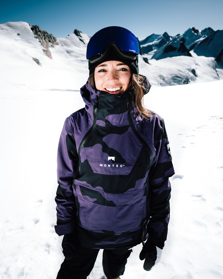 Doom W 2019 Snowboardjakke Dame Grape Camo