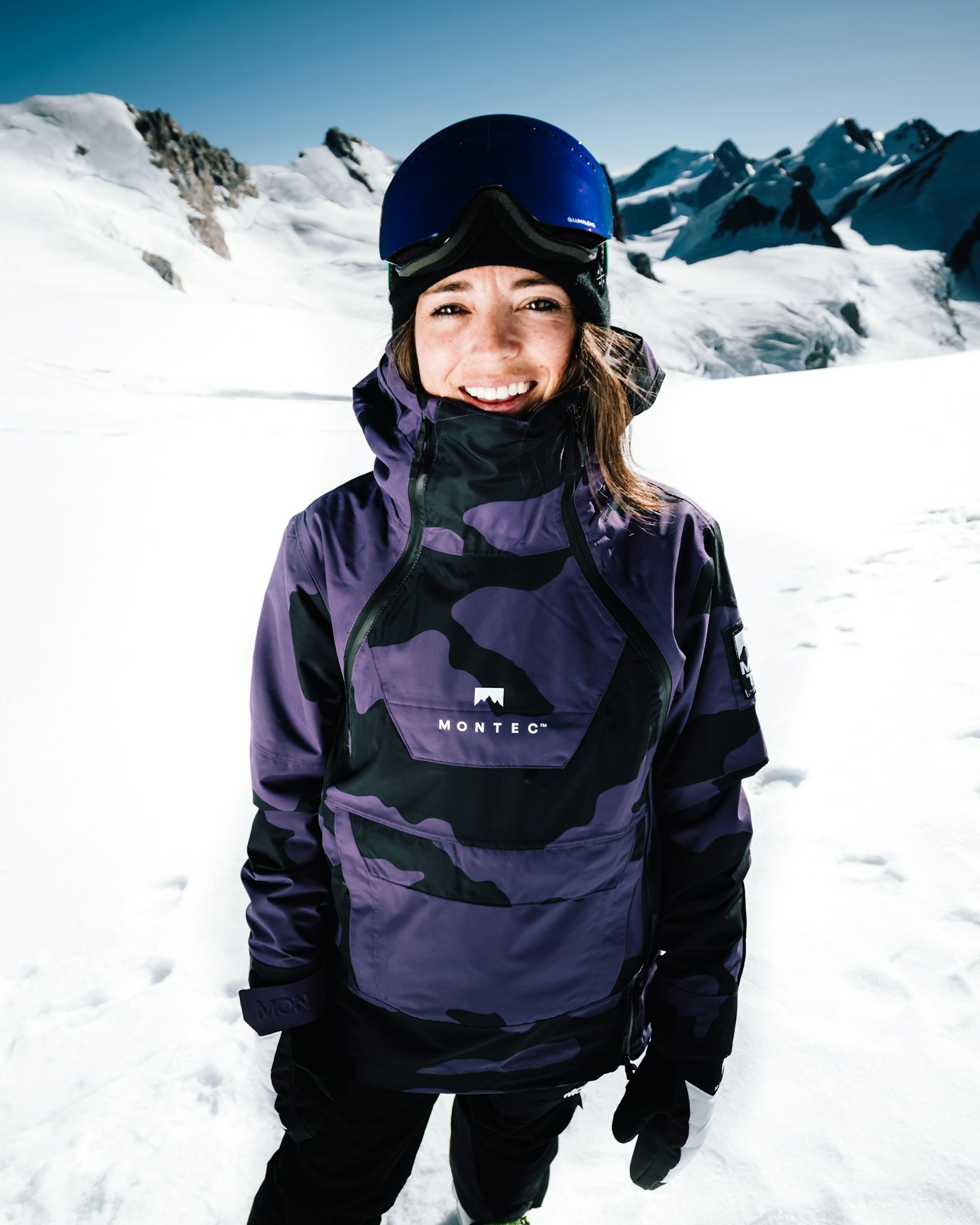 Montec Doom W 2019 Snowboardjakke Dame Grape Camo