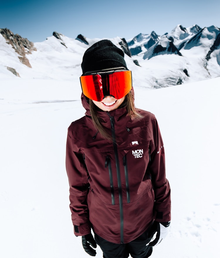 Montec Moss W 2019 Snowboardjakke Dame Burgundy