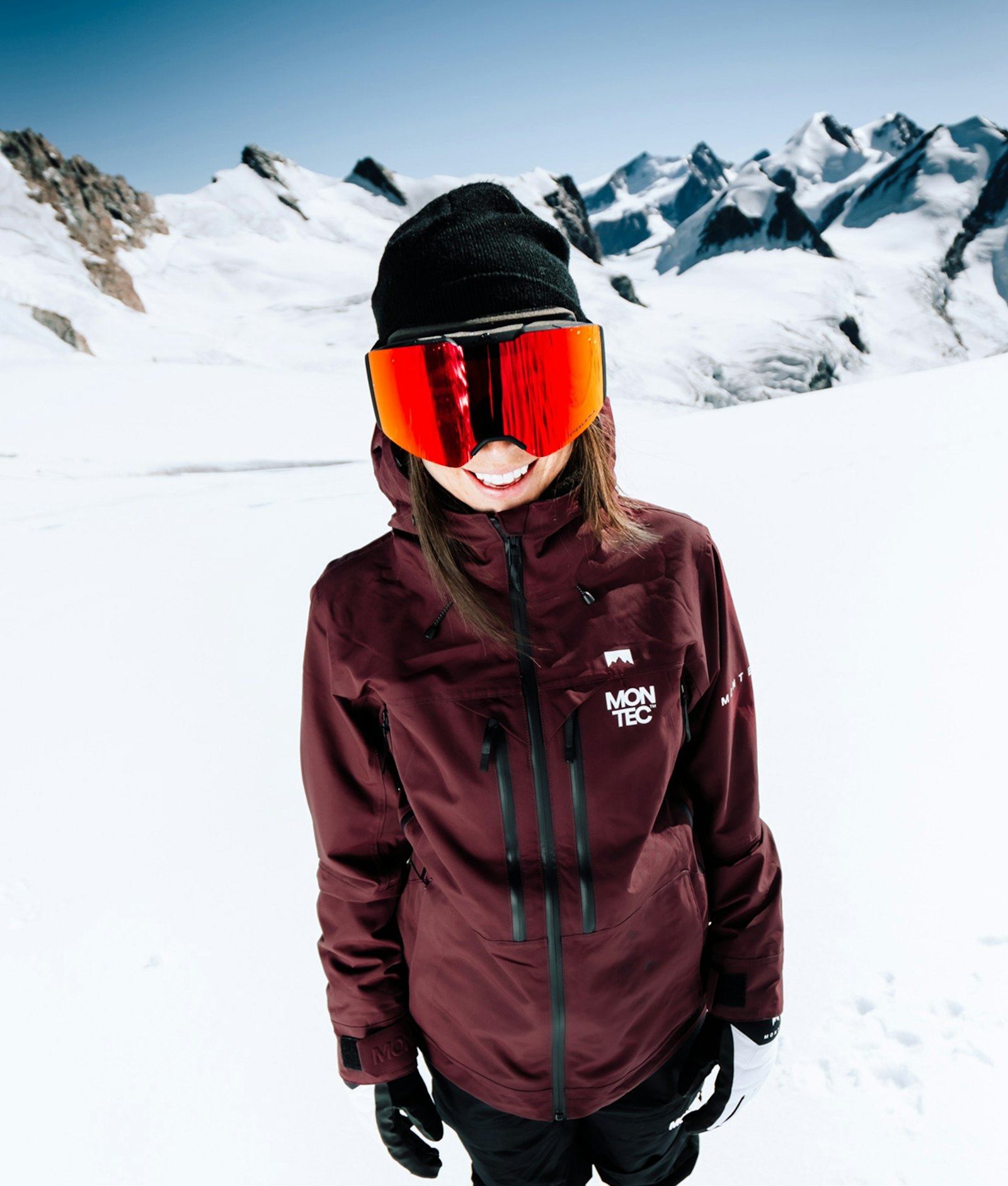 Montec Moss W 2019 Veste Snowboard Femme Burgundy
