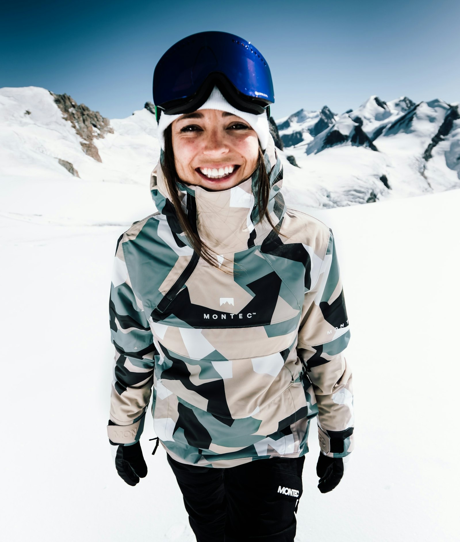 Montec Dune W 2019 Snowboardjacka Kvinna Atlantic Camo