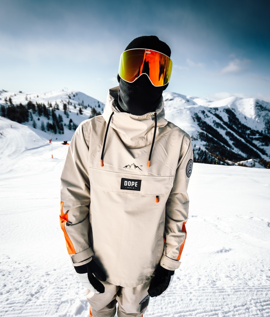 Dope Blizzard 2019 Veste Snowboard Homme Limited Edition Sand Orange -  Sable