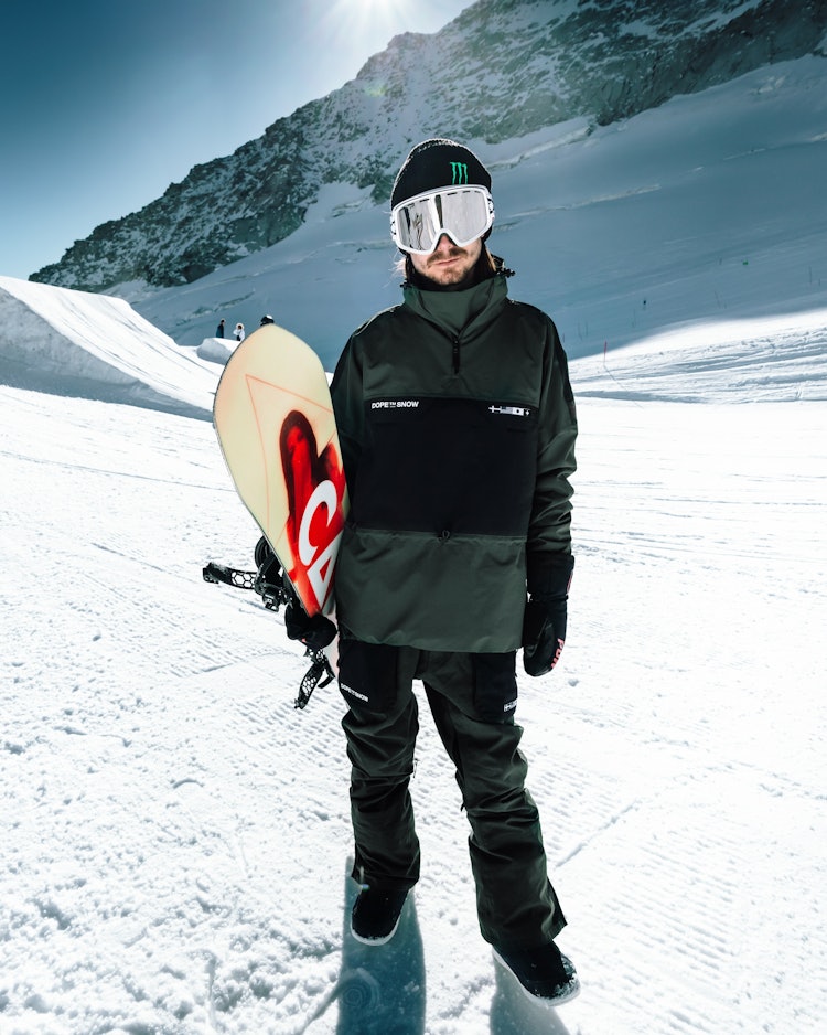 Dope KB Annok NH Veste Snowboard Homme Green Black, Image 8 sur 8