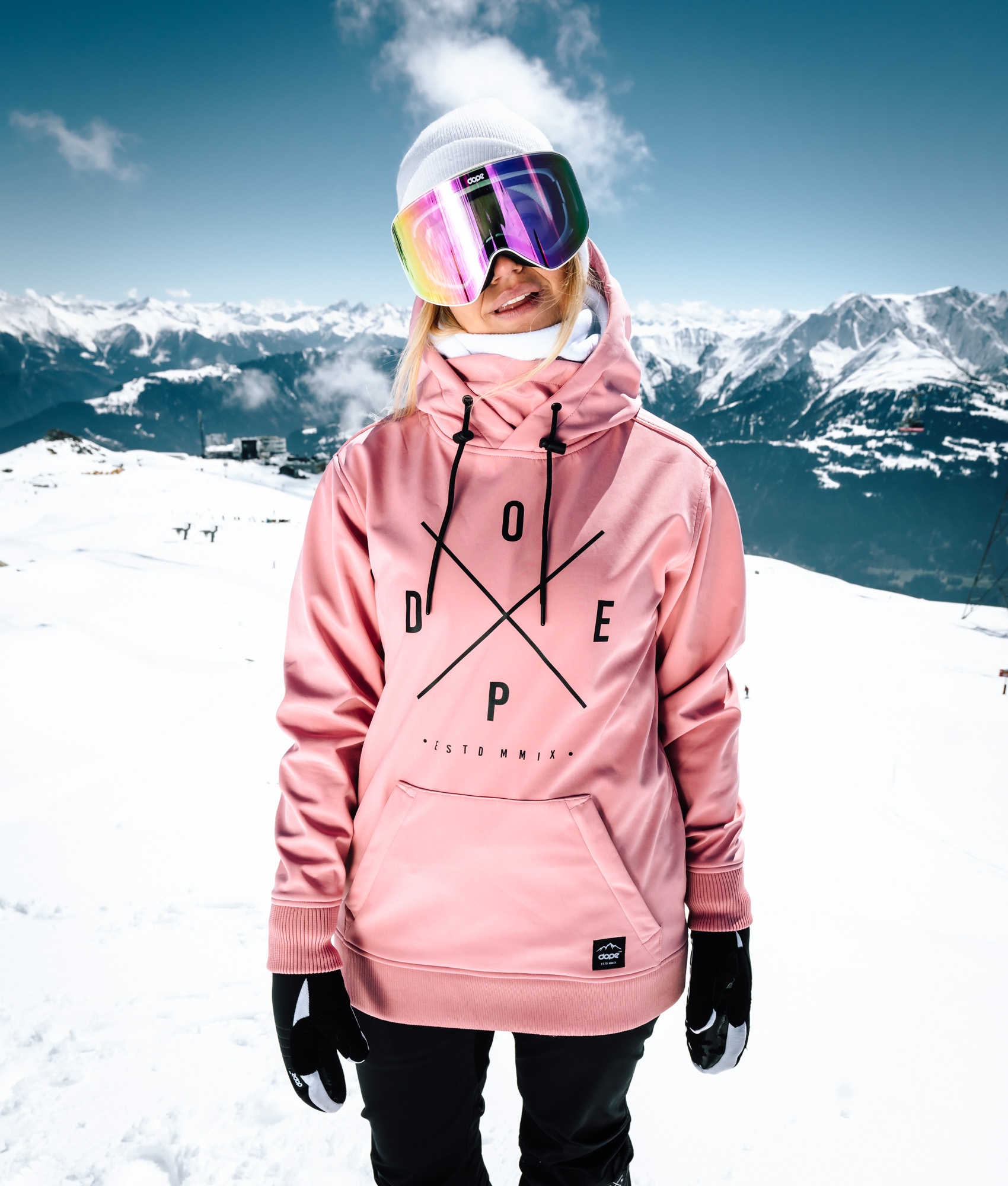 dope snow pink jacket