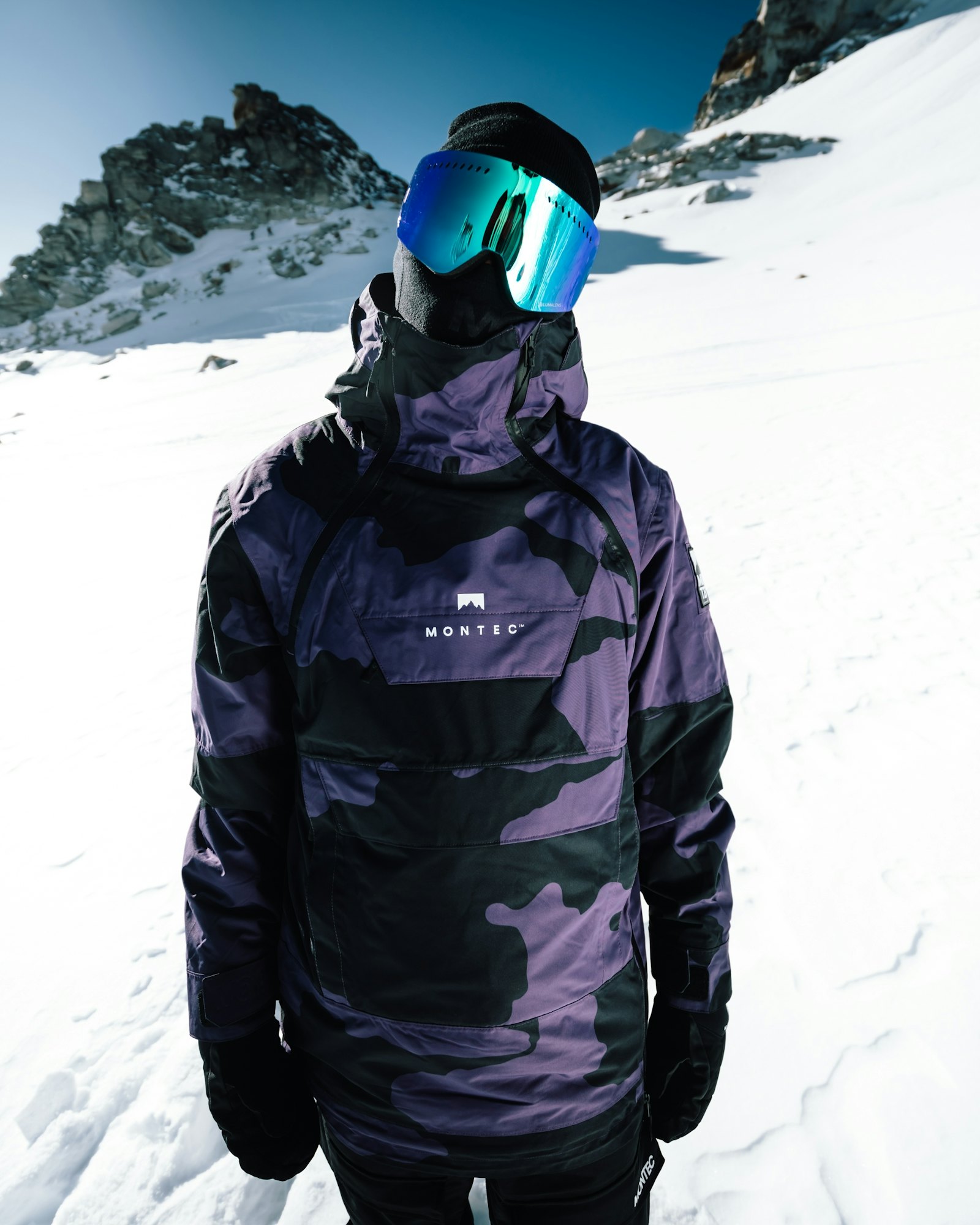 Montec Doom 2019 Snowboardjakke Herre Grape Camo
