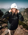 Dope Hiker W 2020 Outdoorová Bunda Dámské Black
