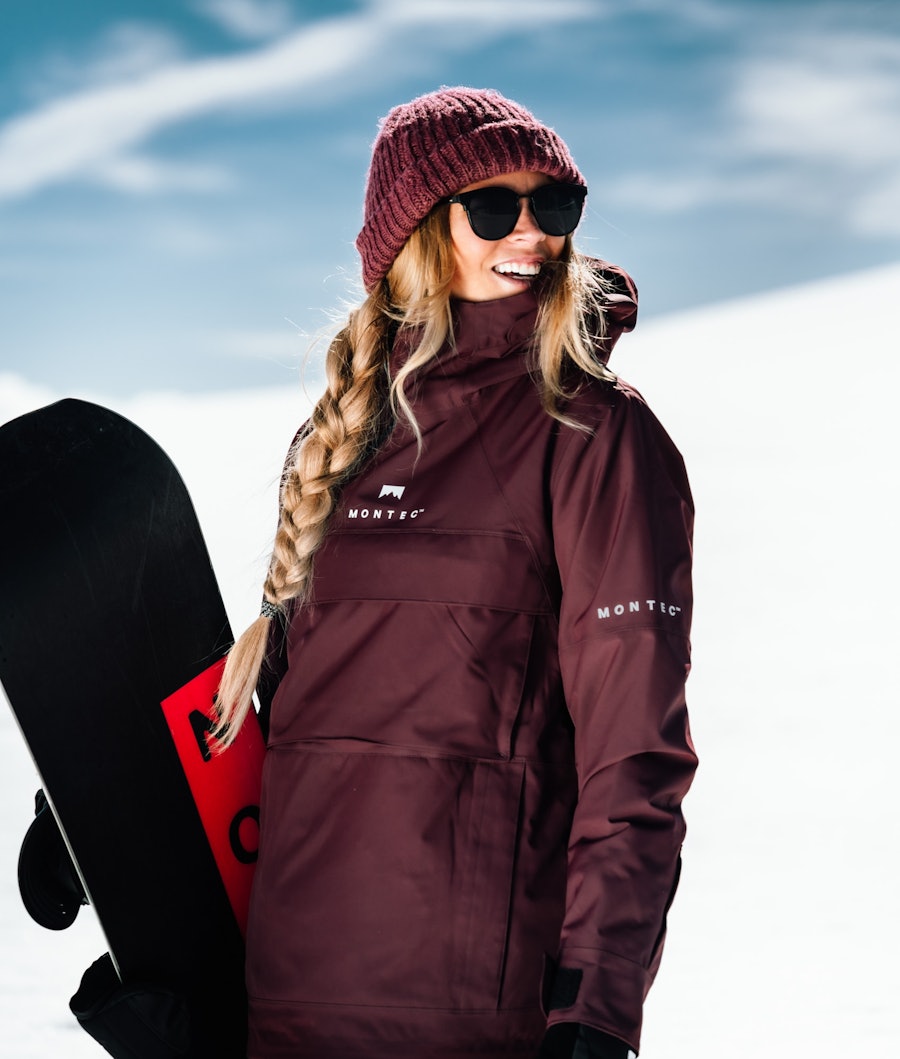 Montec Dune W 2019 Women's Snowboard Jacket Burgundy