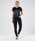 2X-UP Copain T-Shirt Damen Black, Bild 4 von 5