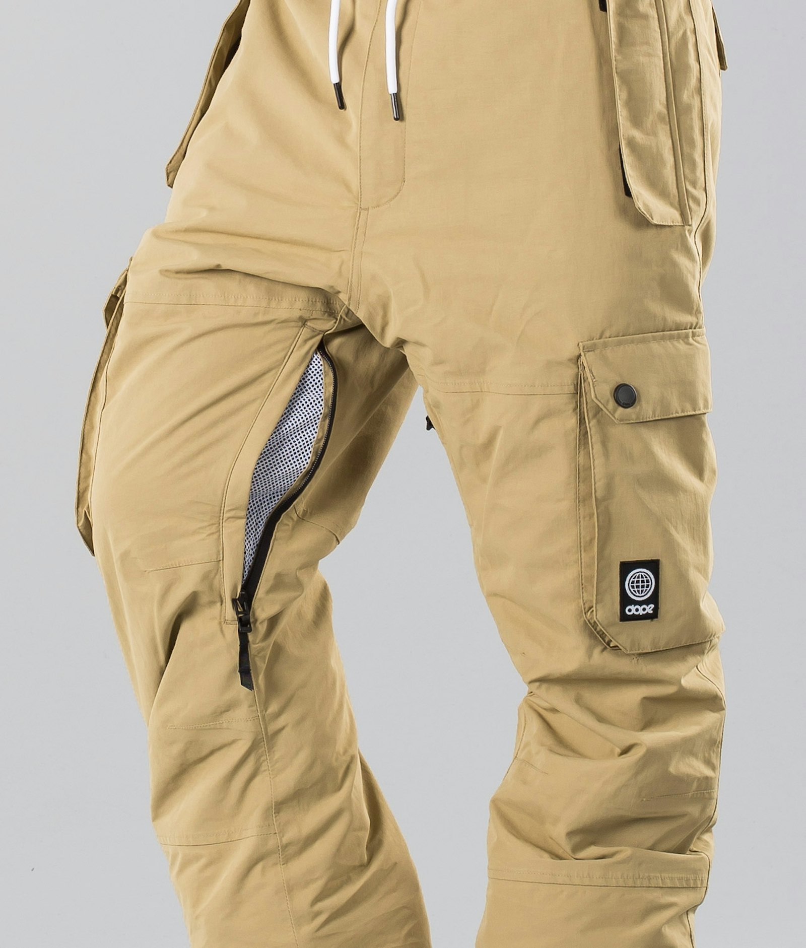Dope Iconic 2021 Pantalones Snowboard Hombre Khaki - Tierra