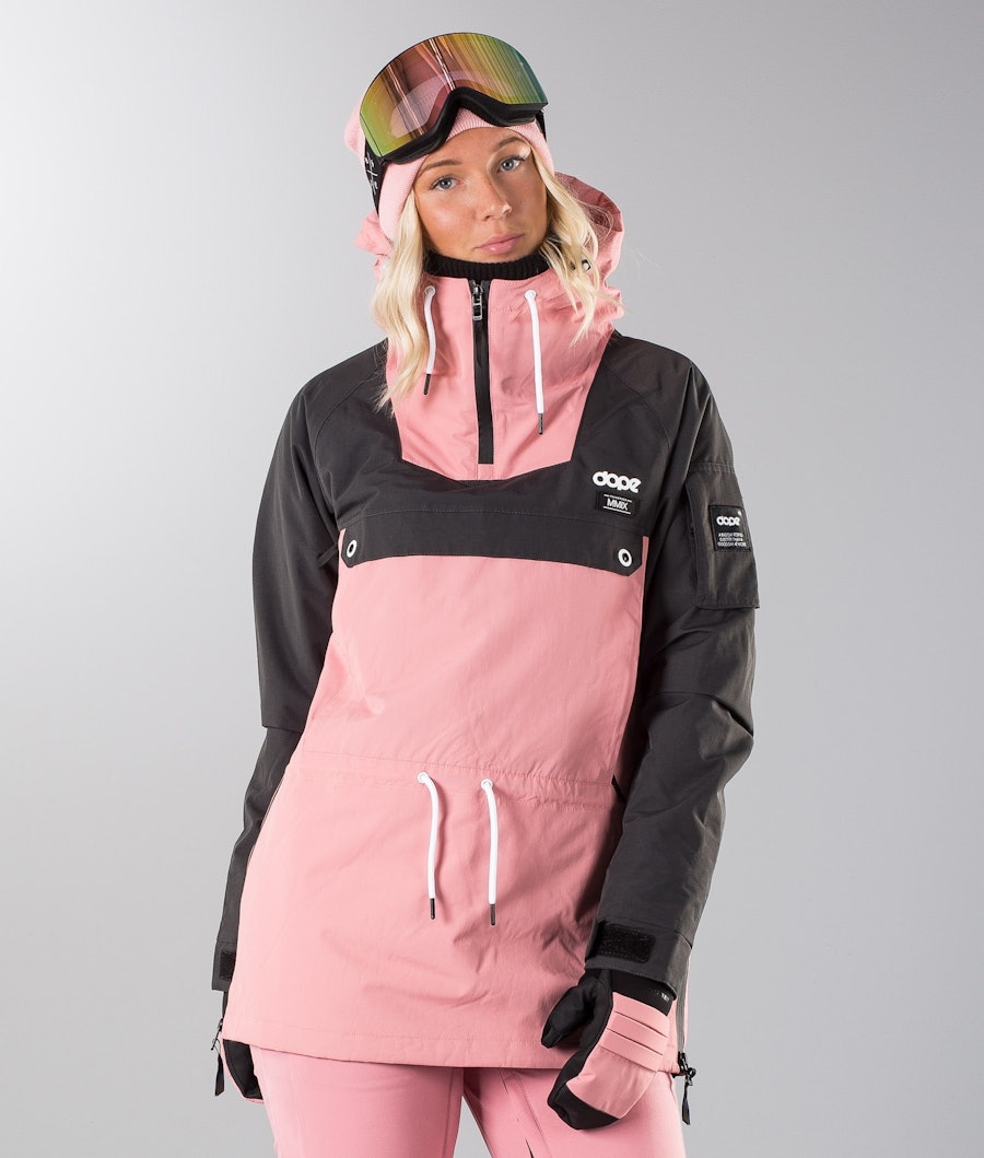 Dope Annok W 18 Renewed Snowboardjacke Dark Grey/Pink