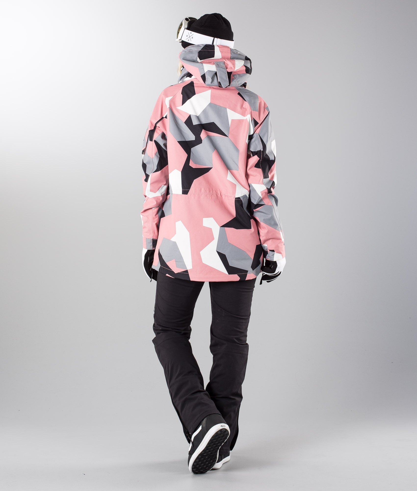 pink camo ski jacket